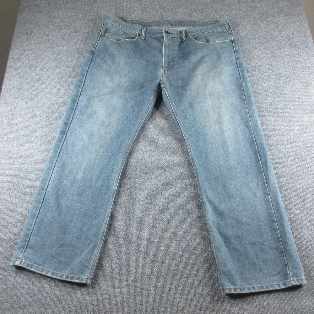 Levis 559 Jeans Mens 40x30 Blue Relaxed Straight Light Wash Denim‎ Casual